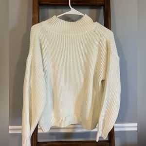 Brand new, cream/off white sweater! very warm and comfortable!